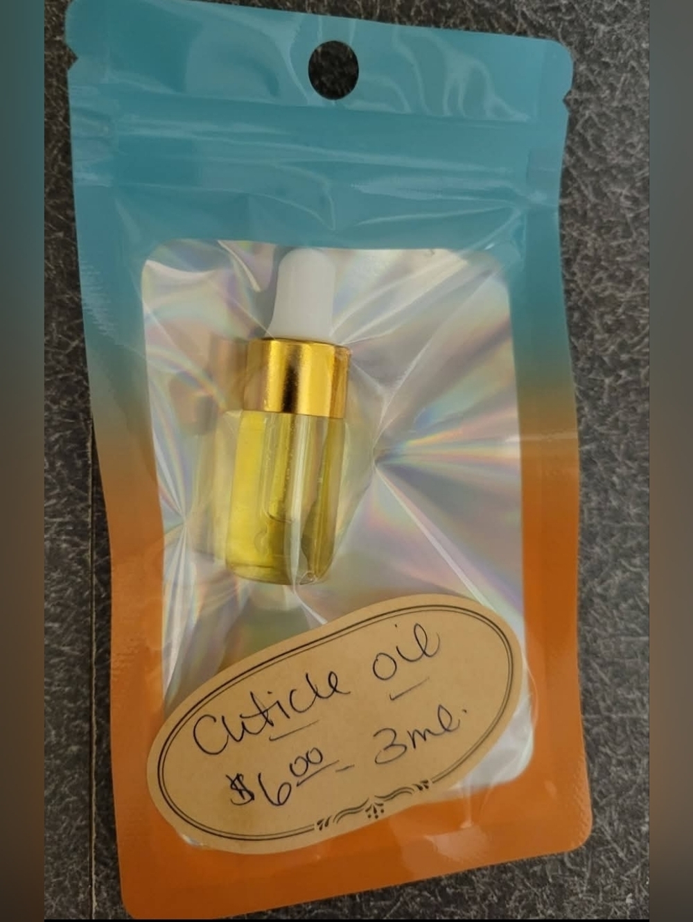 Handcrafted All-Natural Cuticle Oil- Dropper Bottle- NEW